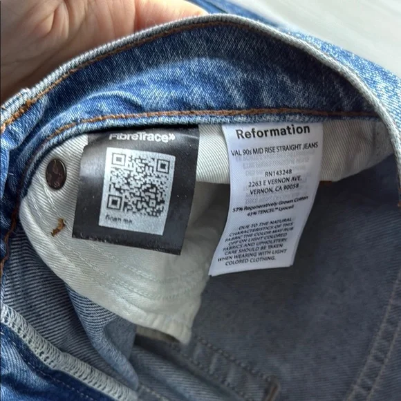 Classic Blue Denim Jeans - Picture 3 of 6